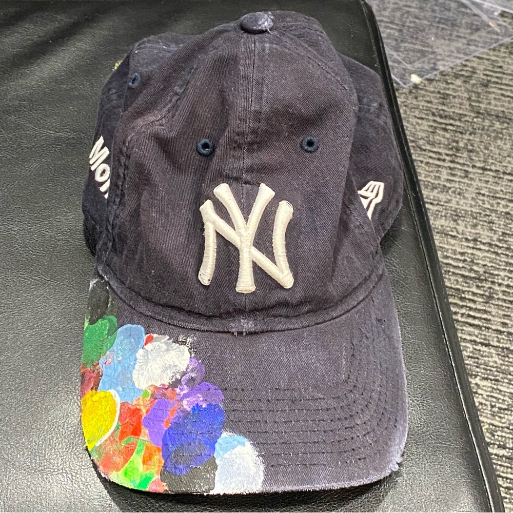 GALLERY DEPT. x MOMA x NEW YORK YANKEES 2021 POP UP SHOP CUSTOM DAD HAT CAP • OS